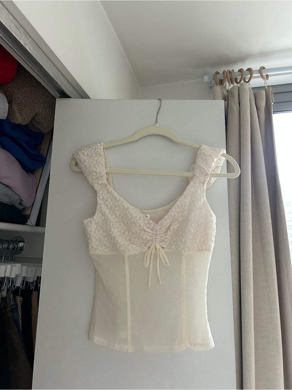 Kimchi Blue Cream Blouse